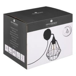 Applique En Métal Noir Flave Atmosphera -Accueil Décoration Boutique applique en metal noir flave atmosphera 2