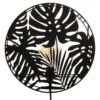 Applique Métal Noir Feuilles Olas Atmosphera -Accueil Décoration Boutique applique metal noir feuilles olas atmosphera