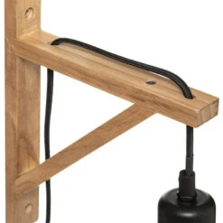 Applique Murale équerre Bois Wild Atmosphera -Accueil Décoration Boutique applique murale equerre bois wild atmosphera 2