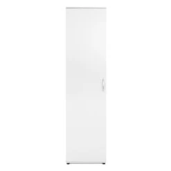 Armoire 1 Porte 6 Niveaux Blanc -Accueil Décoration Boutique armoire 1 porte 6 niveaux andy blanc 3