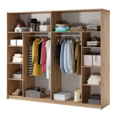 Armoire 2 Portes Grand Modèle Avec Miroir Nantes -Accueil Décoration Boutique armoire 2 portes grand modele avec miroir nantes 2