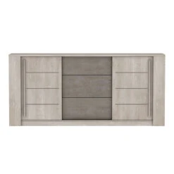 Demeyere Bahut 3 Tiroirs + 2 Portes CANNES Chêne Champagne/béton Clair 10 Demeyere Bahut 3 Tiroirs + 2 Portes CANNES Chêne Champagne/béton Clair -Accueil Décoration Boutique bahut 3 tiroirs 2 portes cannes chene champagne beton clair 2