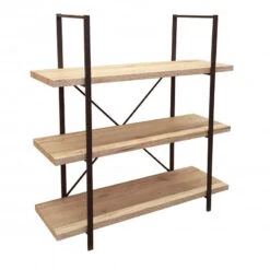 Bibliothèque 3 étagères Chicago -Accueil Décoration Boutique bibliotheque 3 etageres chicago 2