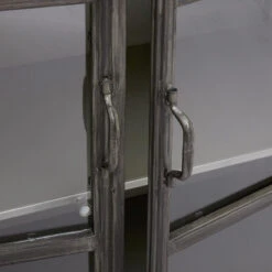 Buffet Broc 2 Portes Métal Noir Atmosphera 10 Buffet Broc 2 Portes Métal Noir Atmosphera -Accueil Décoration Boutique buffet broc 2 portes metal noir atmosphera 3