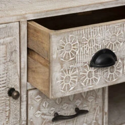 Buffet En Bois De Manguier Ajay Atmosphera -Accueil Décoration Boutique buffet en bois de manguier ajay atmosphera 3