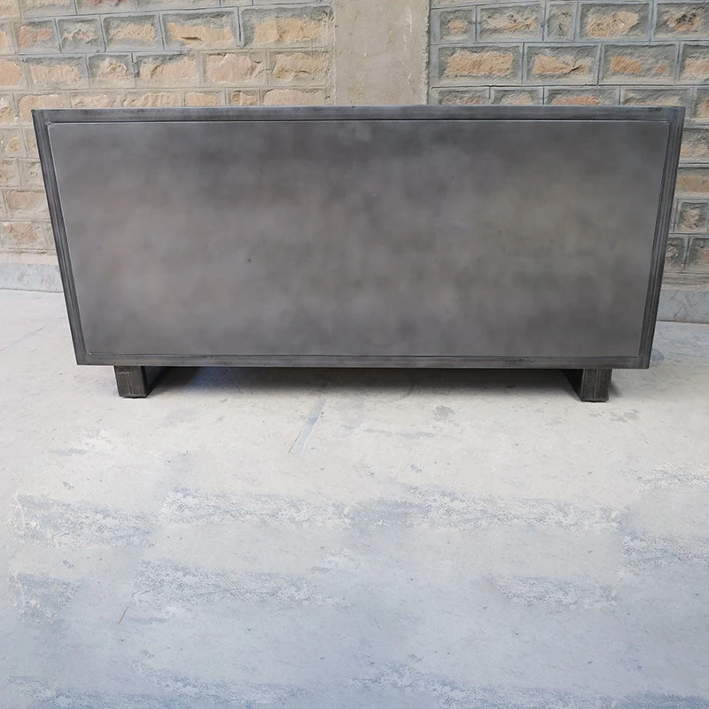 Buffet Métal Et Bois Jodhpur 4 Portes 6 Buffet Métal Et Bois Jodhpur 4 Portes – Image 4