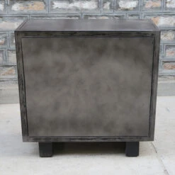 Buffet Métal Et Bois Jodhpur 2 Portes -Accueil Décoration Boutique buffet metal et bois jodhpur portes 3