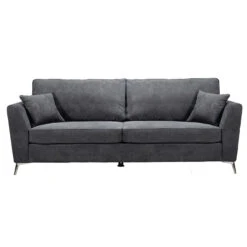 Canapé Bonita Fixe Gris 3 Places 5 Canapé Bonita Fixe Gris 3 Places -Accueil Décoration Boutique canape bonita fixe gris 3 places 1