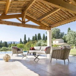 Canapé De Salon Extérieur 3 Places Embruns Hespéride -Accueil Décoration Boutique canape de salon exterieur 3 places embruns hesperide 2