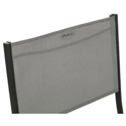 Chaise Pliante Modula Galet/graphite Hespéride -Accueil Décoration Boutique chaise pliante modula hesperide galet graphite 2