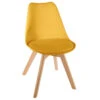 Chaise Salle Manger Baya Jaune Atmosphera -Accueil Décoration Boutique chaise salle manger baya jaune atmosphera