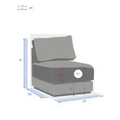 Chauffeuse 1 Place Pour Salon Allure Blanc Hespéride -Accueil Décoration Boutique chauffeuse 1 place pour salon allure blanc hesperide 3