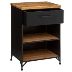 Chevet 1 Tiroir 2 Niches Cierna Atmosphera -Accueil Décoration Boutique chevet 1 tiroir 2 niches cierna atmosphera 2