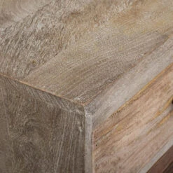 Chevet 3 Tiroirs Unis Koval Atmosphera -Accueil Décoration Boutique chevet 3 tiroirs unis atmosphera 1 2