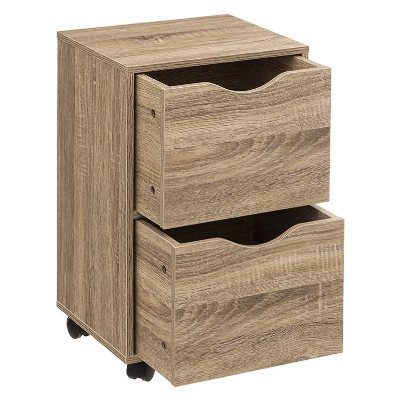 Chiffonnier 2 Tiroirs Sur Roulettes 5Five 4 Chiffonnier 2 Tiroirs Sur Roulettes 5Five – Image 2