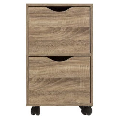 Chiffonnier 2 Tiroirs Sur Roulettes 5Five 8 Chiffonnier 2 Tiroirs Sur Roulettes 5Five -Accueil Décoration Boutique chiffonnier 2 tiroirs sur roulettes 5five 2