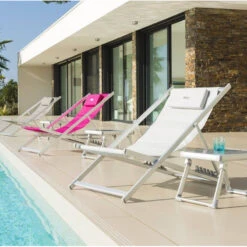 Chilienne Inclinable Honolulu Gris Ardoise Hespéride -Accueil Décoration Boutique chilienne inclinable honolulu gris ardoise hesperide 4