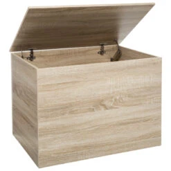 Coffre Banc Mix Naturel 5five -Accueil Décoration Boutique coffre banc mix naturel 5five 2