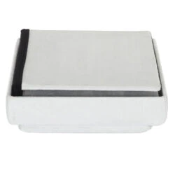 Coffre Pouf Pliable Gris Compatible Briques -Accueil Décoration Boutique coffre pouf pliable gris compatible briques 4