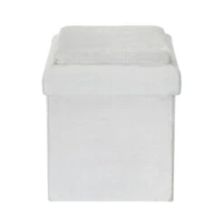 Coffre Pouf Pliable Gris Compatible Briques -Accueil Décoration Boutique coffre pouf pliable gris compatible briques 7