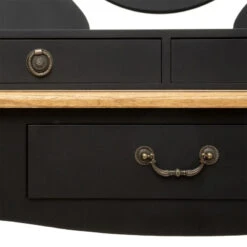 Coiffeuse Noire 3 Tiroirs Chrysa Atmosphera 11 Coiffeuse Noire 3 Tiroirs Chrysa Atmosphera -Accueil Décoration Boutique coiffeuse noire 3 tiroirs chrysa atmosphera 4