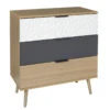 Commode 3 Tiroirs Scandinave Sven -Accueil Décoration Boutique commode 3 tiroirs scandinave sven