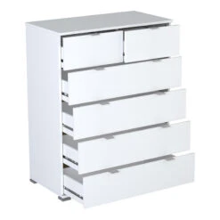 Demeyere Commode 4+2 Tiroirs Blanche Perfect -Accueil Décoration Boutique commode 42 tiroirs blanche perfect 3