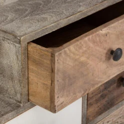 Commode Koval Uni 8 Tiroirs Bois Massif Atmosphera 8 Commode Koval Uni 8 Tiroirs Bois Massif Atmosphera -Accueil Décoration Boutique commode koval uni 8 tiroirs bois massif atmosphera 2