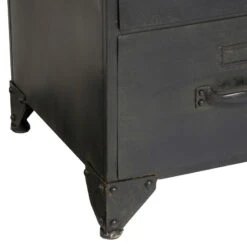 Commode Métal Et Bois Cierna Atmosphera -Accueil Décoration Boutique commode metal torof atmosphera 2