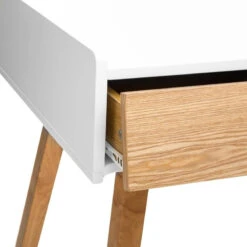 Console Sur Pieds Bois Elva Blanc Atmosphera -Accueil Décoration Boutique console sur pieds bois elva blanc atmosphera 2