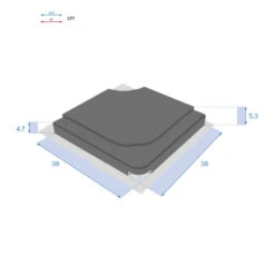 Dalle Pour Parasol 15 Kg Béton Stacio Noir Hespéride 7 Dalle Pour Parasol 15 Kg Béton Stacio Noir Hespéride -Accueil Décoration Boutique dalle pour parasol 15 kg beton stacio noir hesperide 2