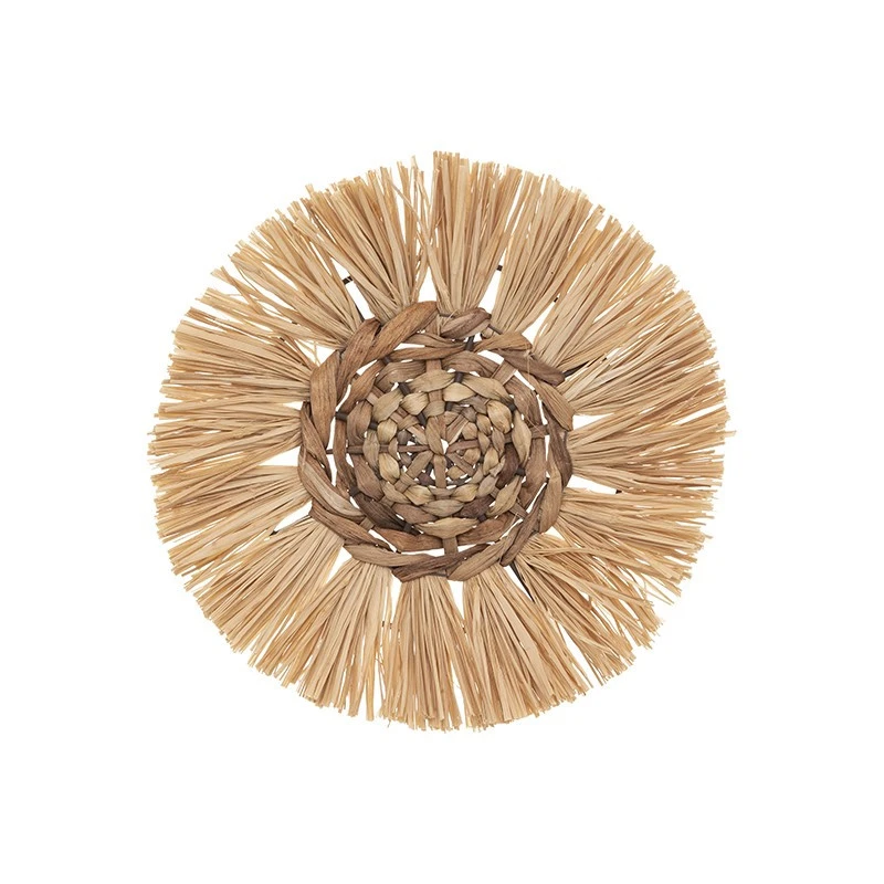 Déco Murale X3 Raphia Atmosphera 4 Déco Murale X3 Raphia Atmosphera – Image 2