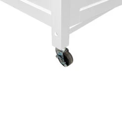 Desserte De Cuisine Blanc Modèle CLAUDE GM Atmosphera -Accueil Décoration Boutique desserte de cuisine blanc modele claude gm 2