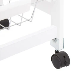 ATMOSPHERA Desserte De Cuisine Verre Blanc Modèle GUSTAF 9 ATMOSPHERA Desserte De Cuisine Verre Blanc Modèle GUSTAF -Accueil Décoration Boutique desserte de cuisine verre blanc modele gustaf 3