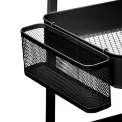 Desserte Métal Noir Roulettes 52 Cm 5five -Accueil Décoration Boutique desserte metal noir roulettes 52 cm 5five 2