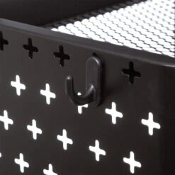 Desserte Métal Noir Roulettes 52 Cm 5five -Accueil Décoration Boutique desserte metal noir roulettes 52 cm 5five 4