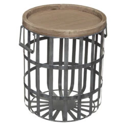 Ensemble De 2 Tables à Café Métal Facto Atmosphera -Accueil Décoration Boutique ensemble de 2 tables a cafe metal facto atmosphera 2