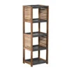 Etagère De Salle De Bain 5 Niveaux H108 Cm En Acacia -Accueil Décoration Boutique etagere de salle de bain 5 niveaux en acacia