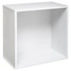 Etagère Murale 1 Case Blanc Fixup 5Five -Accueil Décoration Boutique etagere murale 1 case blanc fixup 5five