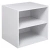 Etagère Murale 2 Niveaux Blanc Fixup 5Five -Accueil Décoration Boutique etagere murale 2 niveaux blanc fixup 5five