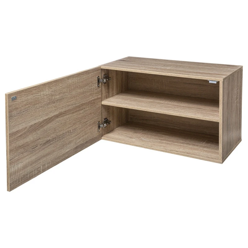 Etagère Murale 2 Niveaux + Porte 57x30 Naturel Fixup 5Five 3 Etagère Murale 2 Niveaux + Porte 57x30 Naturel Fixup 5Five