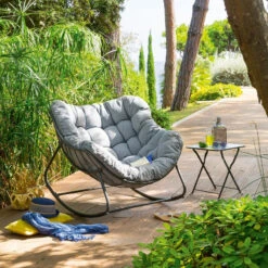 Fauteuil Bascule Extérieur Paopao Hespéride -Accueil Décoration Boutique fauteuil bascule exterieur paopao hesperide 2