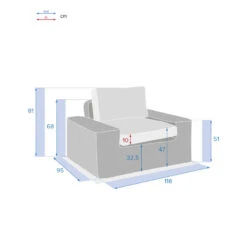 Fauteuil De Salon De Jardin Savinia Coloris Tahini Hespéride -Accueil Décoration Boutique fauteuil de salon de jardin savinia coloris tahini hesperide 1 3