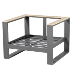 Fauteuil De Salon Emperia Graphite Hespéride -Accueil Décoration Boutique fauteuil de salon emperia graphite hesperide 2