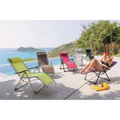 Fauteuil Détente D'extérieur Hespéride Silos Gris Galet -Accueil Décoration Boutique fauteuil detente d exterieur hesperide silos gris galet 5