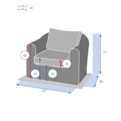 Fauteuil Détente Moorea Savana Hespéride -Accueil Décoration Boutique fauteuil detente moorea savana hesperide 4