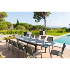 Fauteuil Empilable Piazza Hespéride Anthracite/graphite 17 Fauteuil Empilable Piazza Hespéride Anthracite/graphite -Accueil Décoration Boutique fauteuil empilable piazza hesperide anthracite graphite 1 7