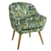 Fauteuil Motif Jungle Sango Atmosphera -Accueil Décoration Boutique fauteuil motif jungle sango atmosphera
