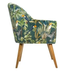 Fauteuil Motif Jungle Sango Atmosphera -Accueil Décoration Boutique fauteuil motif jungle sango atmosphera 3