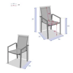 Fauteuil Pavane Hespéride Anthracite/graphite -Accueil Décoration Boutique fauteuil pavane hesperide anthracitegraphite 3